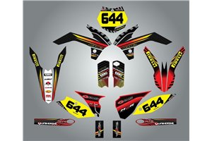 Sticker set compatible with per HONDA CR 125 250 2002 - 2013 - MXPKAD14850