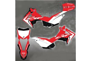 Kit Autocollants compatible avec per HONDA CRF 110F 2013 - 2018 - MXPKAD14851