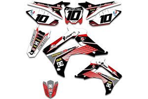 Kit Autocollants compatible avec per HONDA CRF 125 F 2013 - 2018 - MXPKAD15008