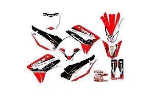 Kit Autocollants compatible avec per HONDA CRF 125 F 2019 - 2021 - MXPKAD15011
