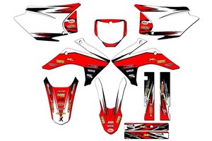 Sticker set compatible with per HONDA CRF 230 2015 - 2020 - MXPKAD14859