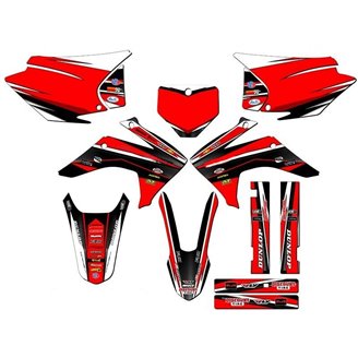 Kit adesivi compatibile con per HONDA CRF 230F BIKER 2019 - MXPKAD14860