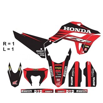 Kit adesivi compatibile con per HONDA CRF 250 300 RALLY 2021 - MXPKAD15027