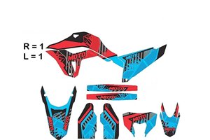 Kit de pegatinas compatible con per HONDA CRF 250 300 RALLY 2021 - MXPKAD15029