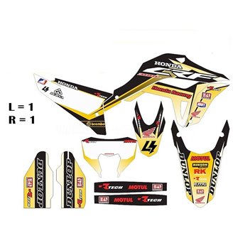 Kit adesivi compatibile con per HONDA CRF 300L 2021 - MXPKAD14865