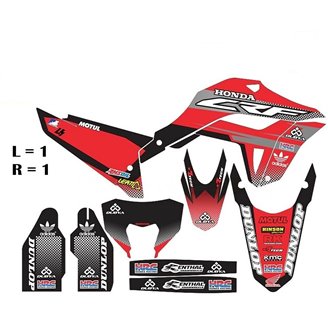 Kit adesivi compatibile con per HONDA CRF 300L 2021 - MXPKAD15012