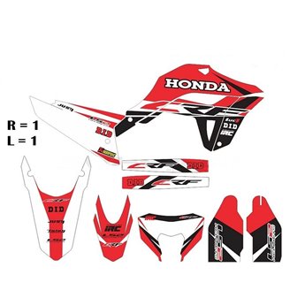 Kit adesivi compatibile con per HONDA CRF 300L 2021 - MXPKAD15013