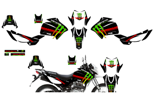 Sticker set compatible with per HONDA XR 150 L 2016 - MXPKAD14866