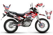 Kit de pegatinas compatible con per HONDA XR 150 L 2016 - MXPKAD15032
