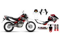 Aufkleber Satz kompatibel mit per HONDA XR 150 L 2016 - MXPKAD15033