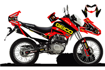 Kit adesivi compatibile con per HONDA XR 150 L 2016 - MXPKAD15035