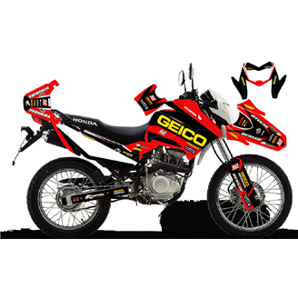 Aufkleber Satz kompatibel mit per HONDA XR 150 L 2016 - MXPKAD15035