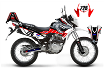 Kit de pegatinas compatible con per HONDA XR 150 L 2016 - MXPKAD15037
