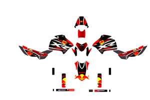 Kit de pegatinas compatible con per HONDA XR 150 L 2016 - MXPKAD15040