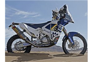 Kit Autocollants compatible avec per HUSQVARNA 450 RALLY 2015 - 2018 - MXPKAD14883