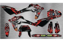 Sticker set compatible with per HUSQVARNA SMR 450R SM 510R 530RR 2008 - 2010 - MXPKAD14884
