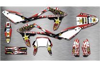 Kit adesivi compatibile con per HUSQVARNA SMR 450R SM 510R 530RR 2008 - 2010 - MXPKAD15044