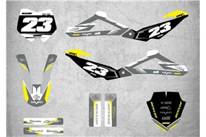 Kit de pegatinas compatible con per HUSQVARNA CR 50 2011 - 2012 - MXPKAD14876