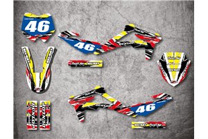 Kit de pegatinas compatible con per HUSQVARNA CR 50 2011 - 2012 - MXPKAD15056