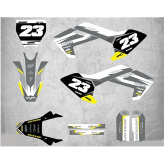 Kit Autocollants compatible avec per HUSQVARNA TC 50 2017 - 2021 - MXPKAD14882