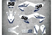 Aufkleber Satz kompatibel mit per HUSQVARNA TC 50 2017 - 2021 - MXPKAD15066