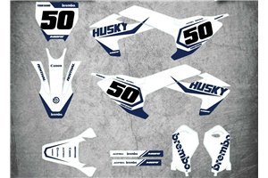 Sticker set compatible with per HUSQVARNA TC 50 2017 - 2021 - MXPKAD15066