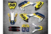 Kit Autocollants compatible avec per HUSQVARNA TC 50 2017 - 2021 - MXPKAD15071
