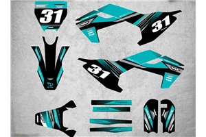 Sticker set compatible with per HUSQVARNA TC 50 2017 - 2021 - MXPKAD15075