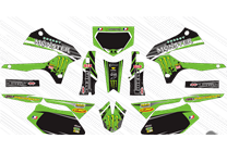 Kit de pegatinas compatible con per KAWASAKI DTX 250 2008 - 2018 - MXPKAD14899