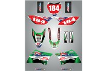 Sticker set compatible with per KAWASAKI KLX 110 2010 - 2020 - MXPKAD15082