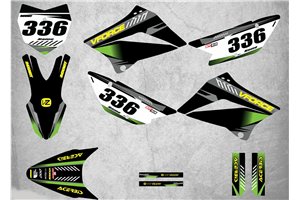 Sticker set compatible with per KAWASAKI KLX 110 2010 - 2020 - MXPKAD15082