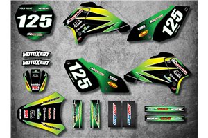 Kit adesivi compatibile con per KAWASAKI KLX 125 2003 - 2006 - MXPKAD14892