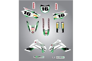 Sticker set compatible with per KAWASAKI KLX 140 2008 - 2017 - MXPKAD14894