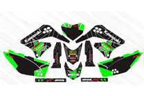 Aufkleber Satz kompatibel mit per KAWASAKI KLX 150 2013 - 2015 - MXPKAD14895