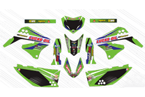Kit de pegatinas compatible con per KAWASAKI KLX 150 2013 - 2015 - MXPKAD15088