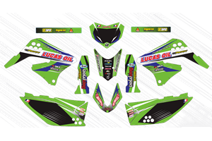 Sticker set compatible with per KAWASAKI KLX 150 2013 - 2015 - MXPKAD15088