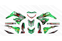 Kit de pegatinas compatible con per KAWASAKI KLX 150 2013 - 2015 - MXPKAD15090