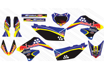 Aufkleber Satz kompatibel mit per KAWASAKI KLX 150 2013 - 2015 - MXPKAD15092