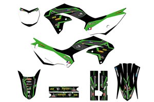 Sticker set compatible with per KAWASAKI KLX 230 230R 2020 - 2022 - MXPKAD14898