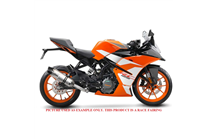 Lackierte Rennverkleidung Kawasaki KTM RC 390 2022 - 2023 - MXPCRV15110