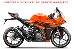 Lackierte Rennverkleidung KTM RC 390 2022 - 2023 - MXPCRV15114
