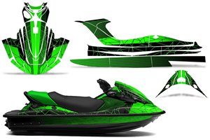 Kit Autocollants compatible avec per Kawasaki STX 15F 2017 - MXPKAD14937