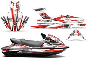 Kit de pegatinas compatible con per Kawasaki STX 15F 2017 - MXPKAD15121