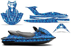 Sticker set compatible with per Kawasaki STX 15F 2017 - MXPKAD15122
