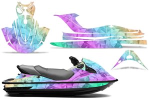 Sticker set compatible with per Kawasaki STX 15F 2017 - MXPKAD15124
