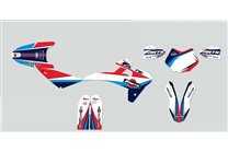 Aufkleber Satz kompatibel mit per FANTIC ENDURO 50 125 2017 - 2019 - MXPKAD14841