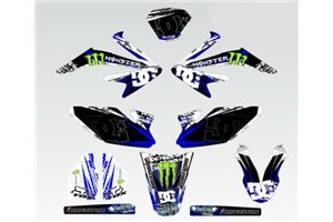Sticker set compatible with per HM 50 DERAPAGE 2010 - 2016 - MXPKAD13609