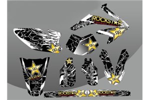 Sticker set compatible with per HM 50 DERAPAGE 2010 - 2016 - MXPKAD15147