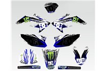 Kit Autocollants compatible avec per HM 125 DERAPAGE 2T 2010 - 2016 - MXPKAD15150