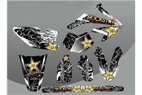 Sticker set compatible with per HM 125 DERAPAGE 4T 2010 - 2016 - MXPKAD13611